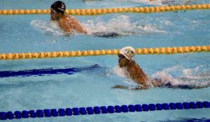 Read more about the article Sanes Doubles Down on VI Swimming Records at CAC Games