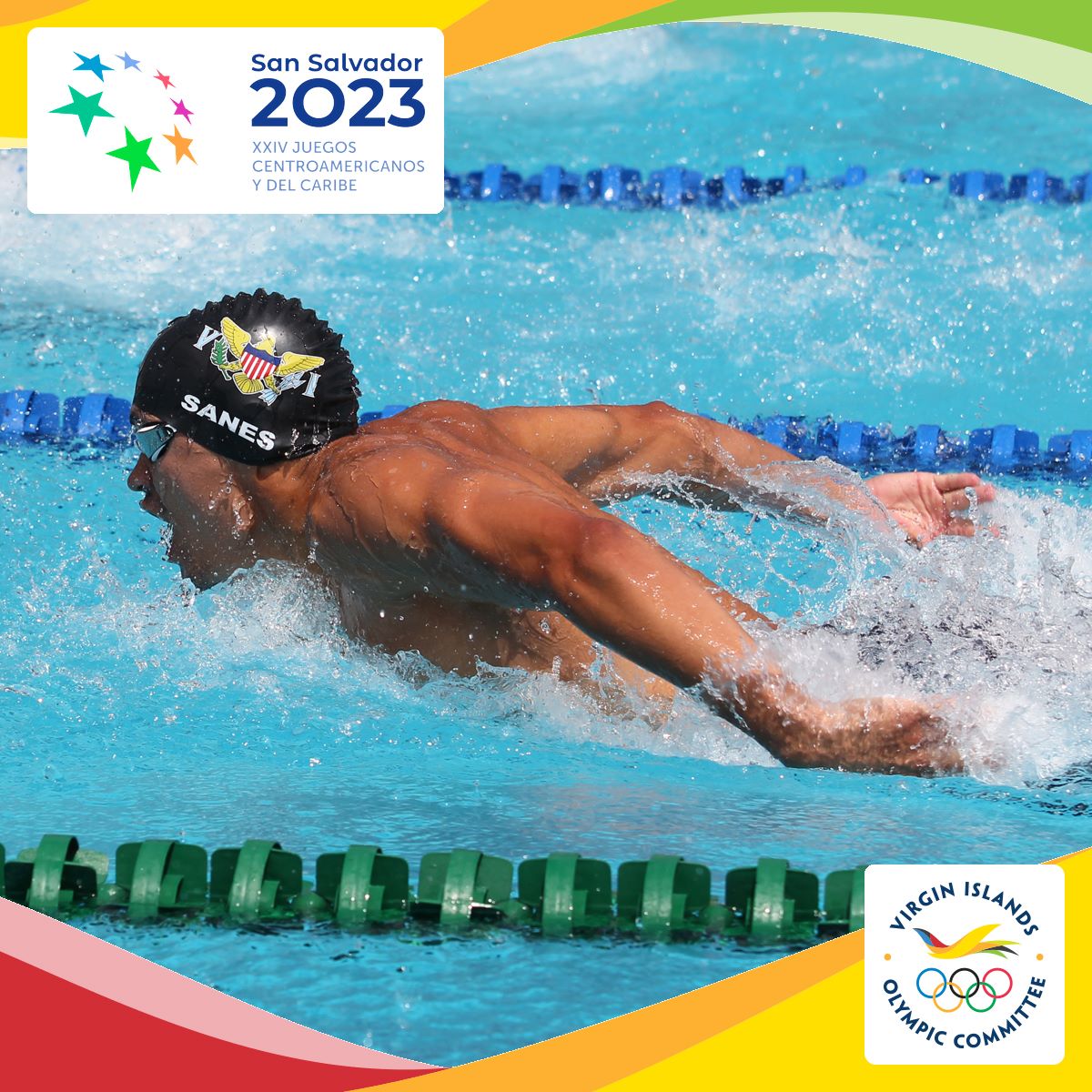 San Salvador 2023 CAC Games Swimming