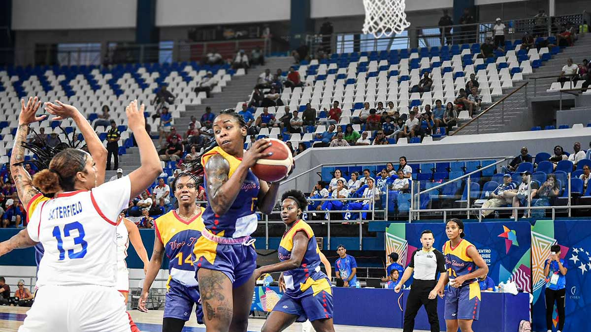 Centro Caribe Sports on X: 🗣️ HISTORY 💥 Virgin Islands🇻🇮 is the  women's basketball Champion at the Central American and Caribbean Games in  #SanSalvador2023, beating 76-72 to the Dominican Republic 🇩🇴. It